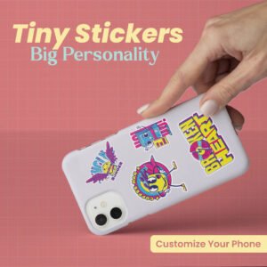 Phone Sticker Set – Set of 6