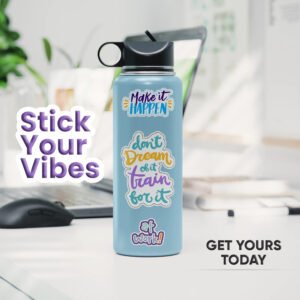 Quote Sticker Set – Set of 4