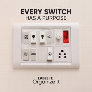 Switchboard Labels – Set of 10