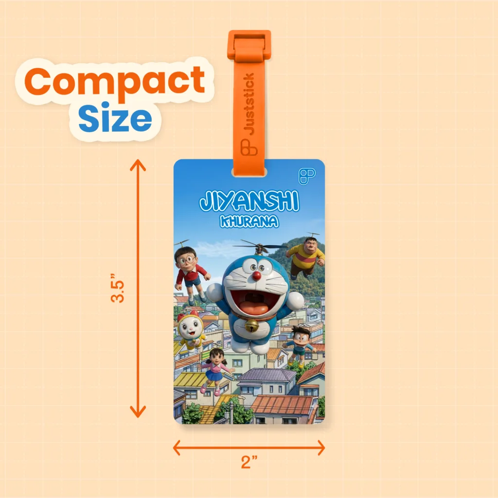 Cartoon Bag Tags-Doraemon 5
