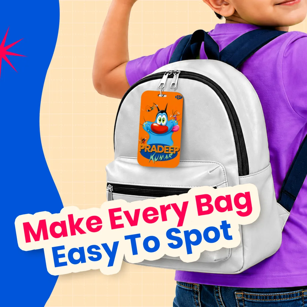 Cartoon Bag Tags - Oggy 3