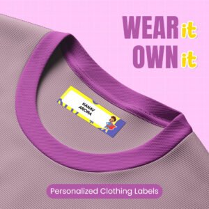 Cartoon Clothes Label-Superboy (Pack of 15)