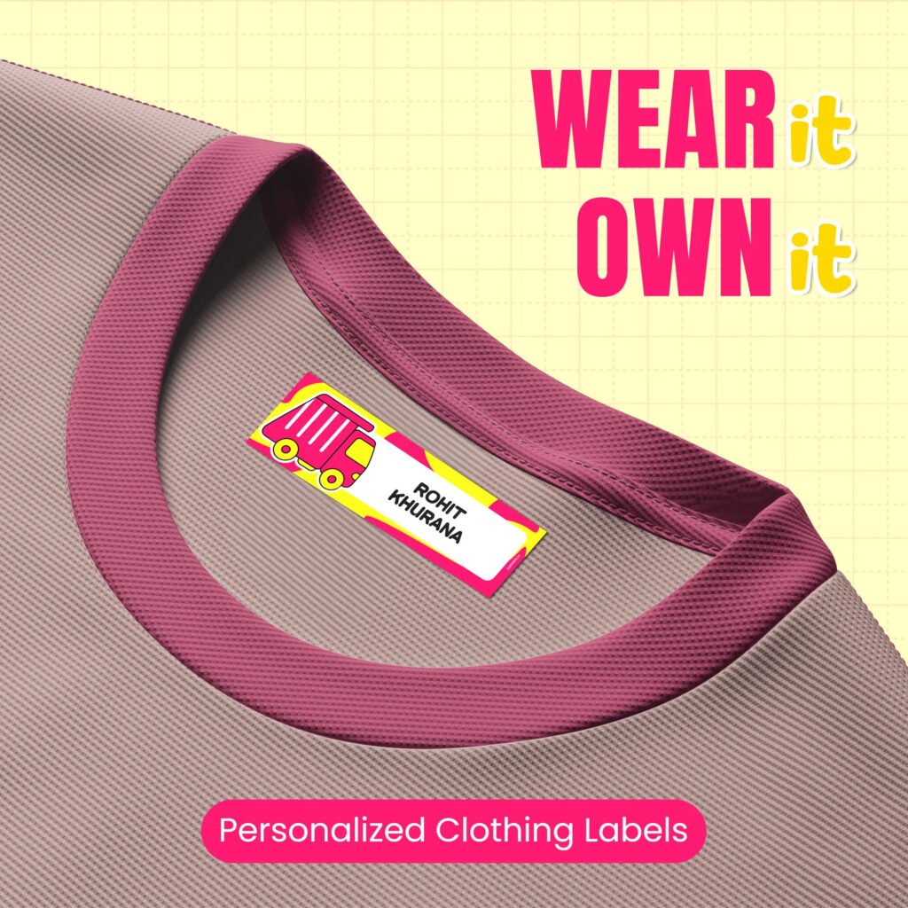 Cartoon Clothes Label-Vehicle (Pack of 15)