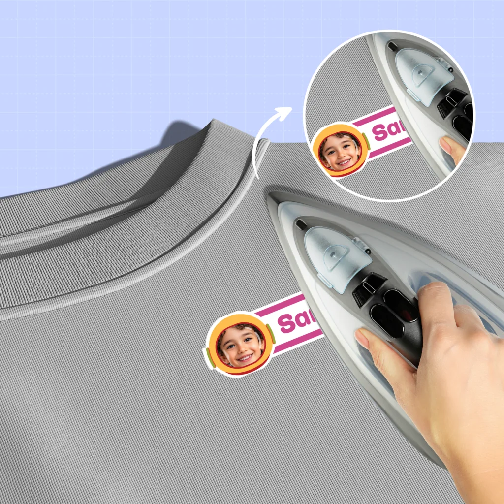 Premium Clothes Label-Space Helmet 3
