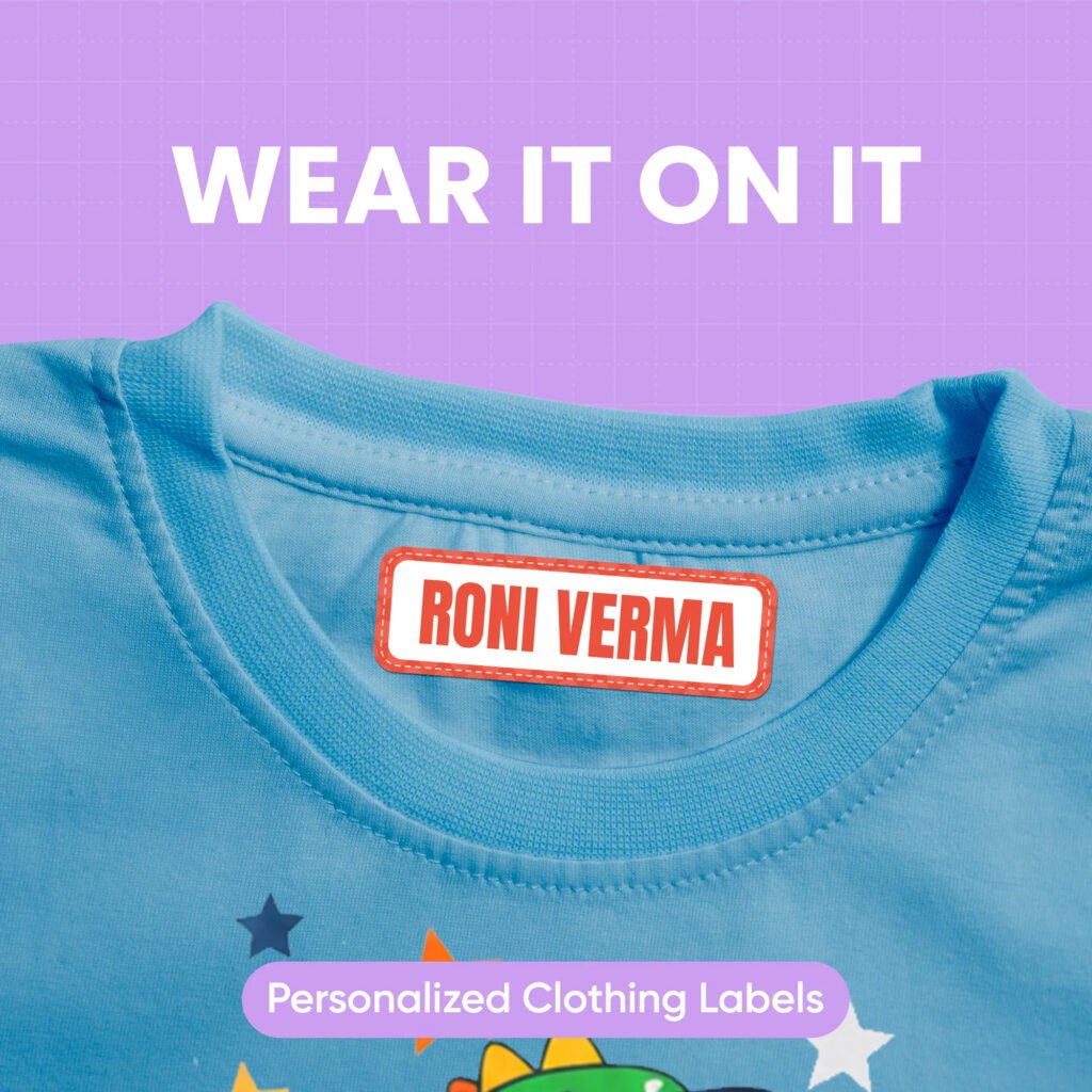 Standard Clothes Label - Style1 (Pack of 18)