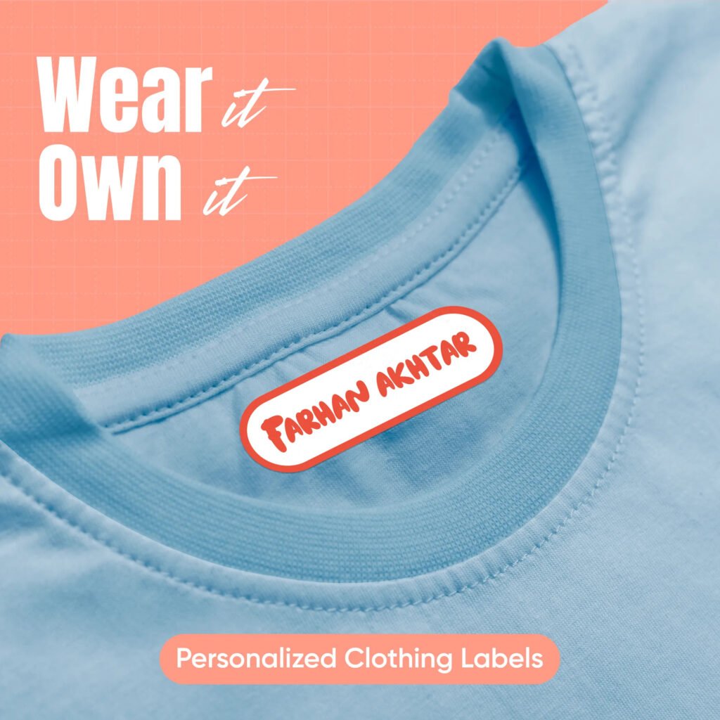 Standard Clothes Label - Style2 (Pack of 18)