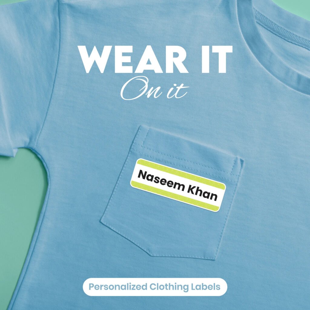 Standard Clothes Label - Style4 (Pack of 18)