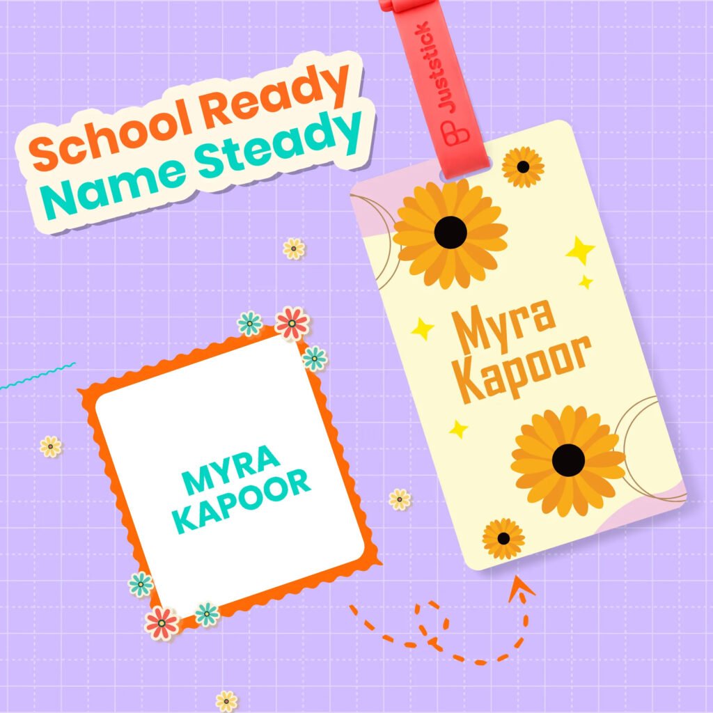 Standard Bag Tag - Flower (Pack of 2)