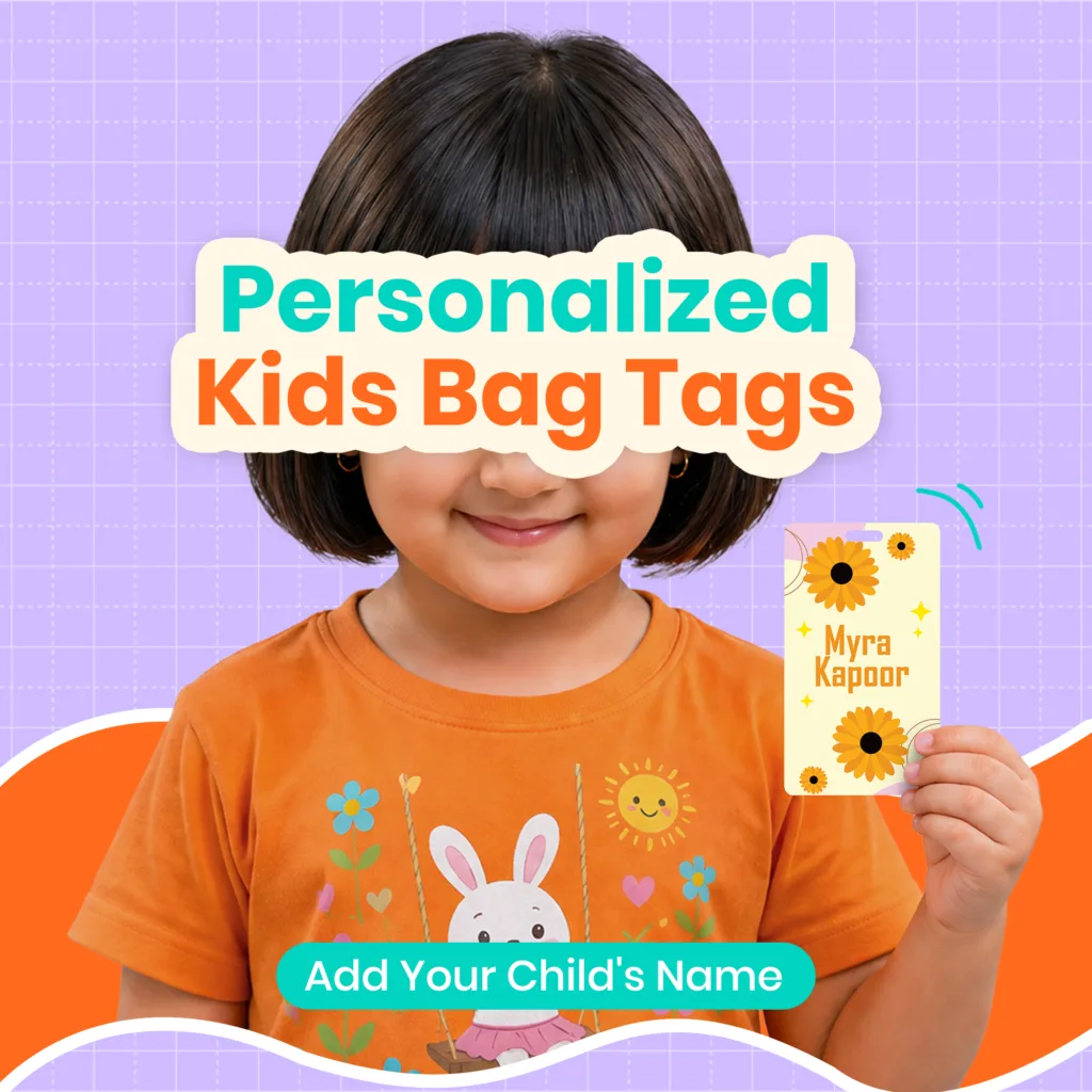 Standard bag tag - Flower 2