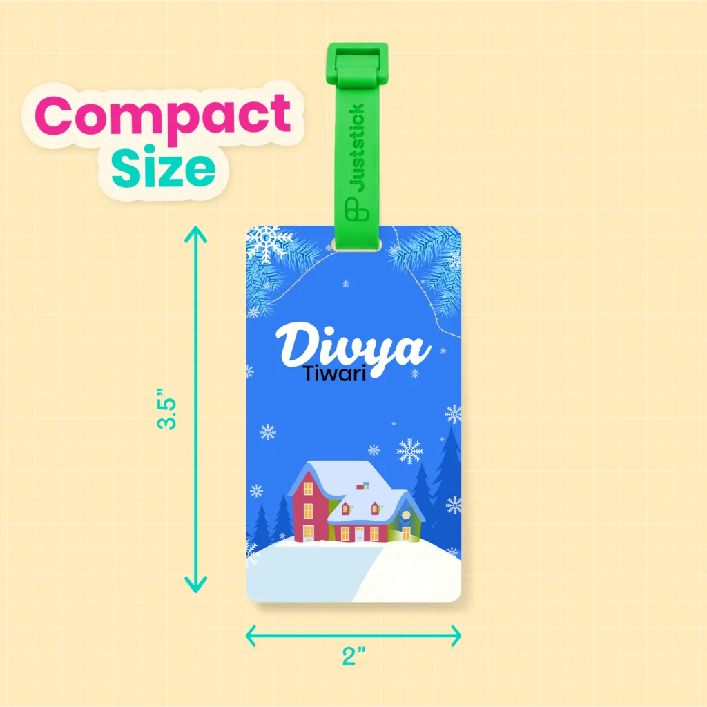 Standard bag tag - Winter 5