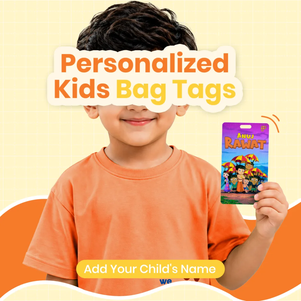 Cartoon Bag Tags – Choota Bheem 2