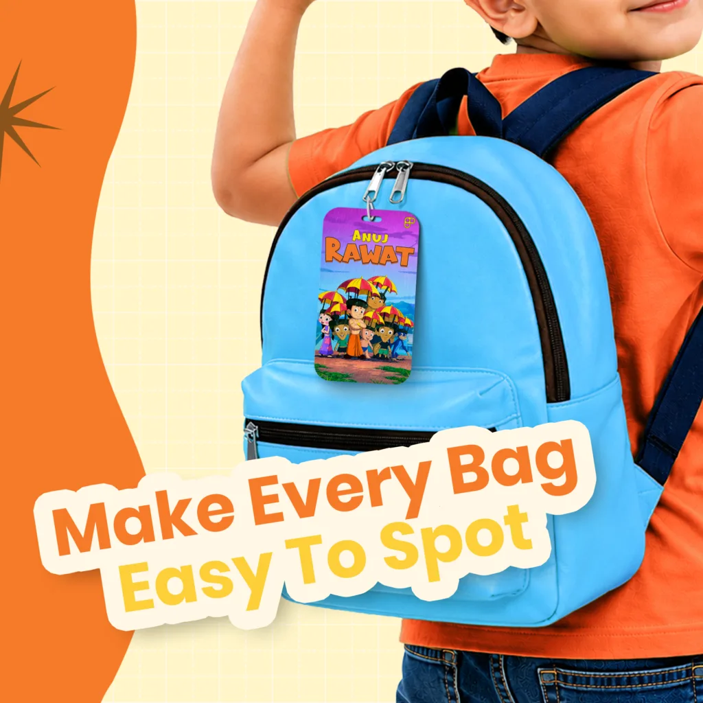 Cartoon Bag Tags – Choota Bheem 3