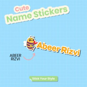 Cartoon Ink Transfer Sticker-Bees (Pack of 15)