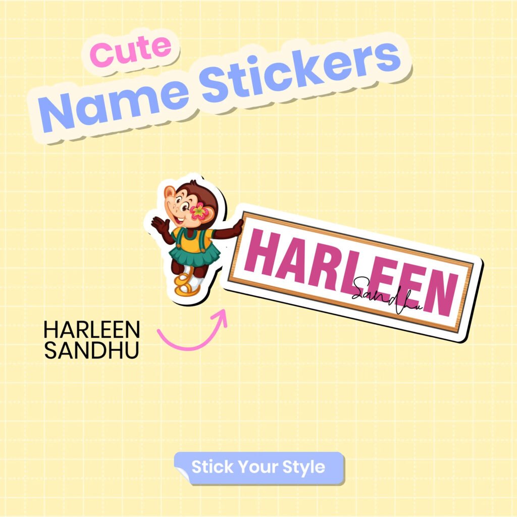 Cartoon Ink Transfer Sticker-Cutie Animal (Pack of 15)