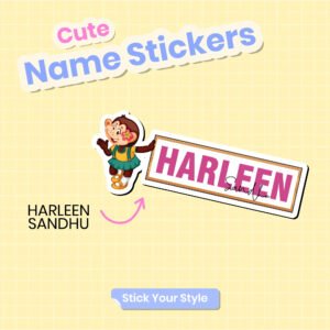 Cartoon Ink Transfer Sticker-Cutie Animal (Pack of 15)
