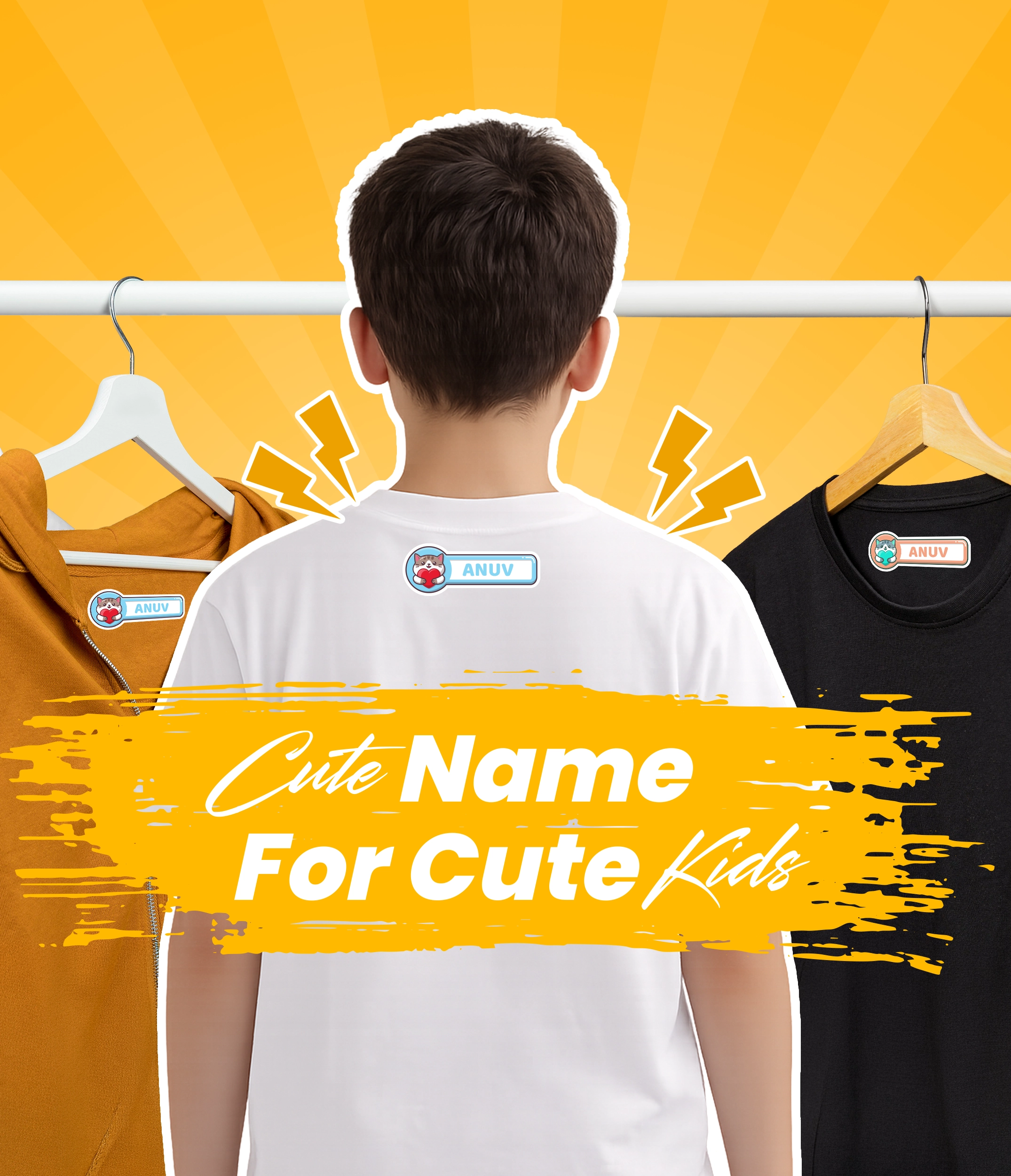 Clotheing Label M Size