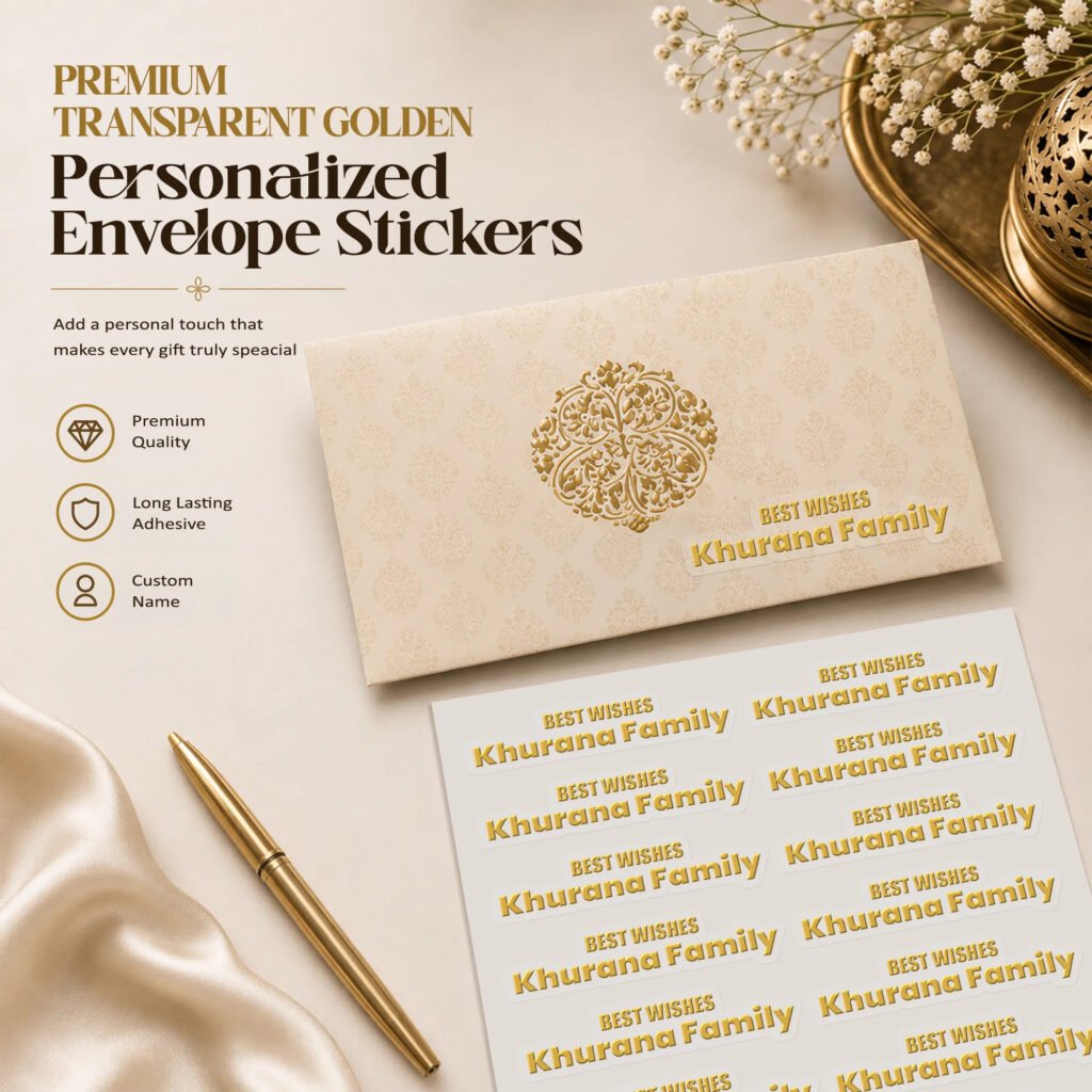 Gift For Family - Gold (4 Sheets)