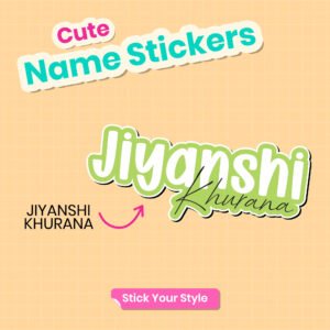 Ink Transfer Standard Sticker – Style1 (Pack of 18)