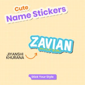 Ink Transfer Standard Sticker – Style2 (Pack of 18)