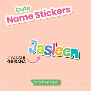 Ink Transfer Standard Sticker – Style3 (Pack of 18)