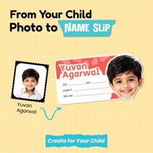 Premium Photo Name Slip-Pop Color (Pack of 40)