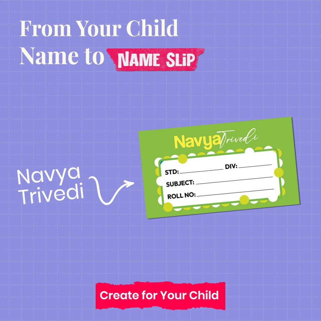 Standard Name Slips-Circle Pattern (Pack of 40)