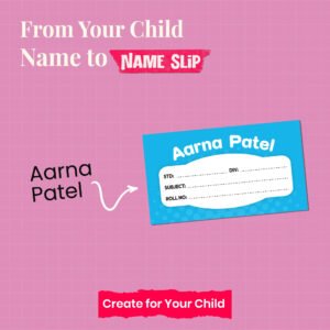 Standard Name Slips-Curve Space (Pack of 40)